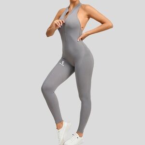Gray Women's Jumpsuit